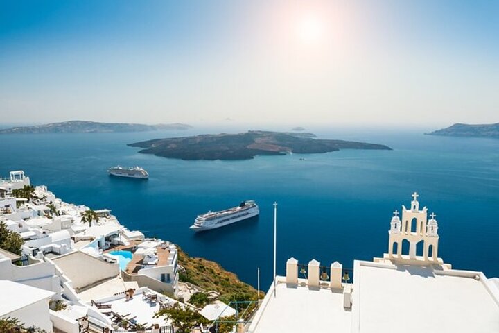 Santorini kryssningstur höjdpunkter inklusive Oia by, Firostefani, Megalochori och Perivolos strand, foto 9 | wizardtrip