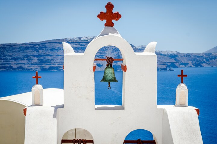 Santorini kryssningstur höjdpunkter inklusive Oia by, Firostefani, Megalochori och Perivolos strand, foto 10 | wizardtrip