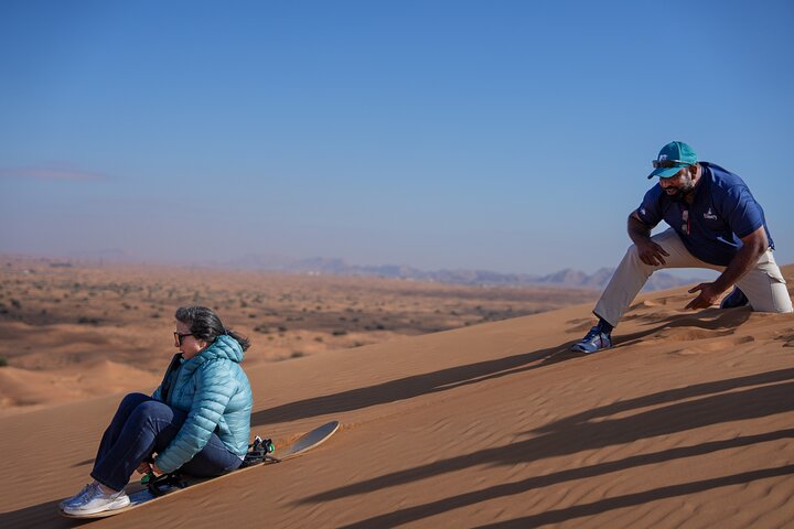 Morning desert safari adventure in Dubai with dune bashing, quad biking, sandboarding, and camel rides, photo 12 | wizardtrip