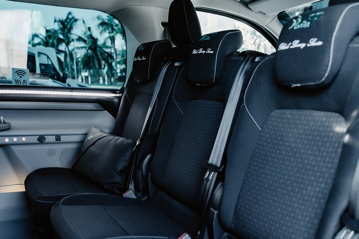 Service de transfert privé de luxe en van depuis l'aéroport de Cancun avec WiFi et commodités, photo 10 | wizardtrip