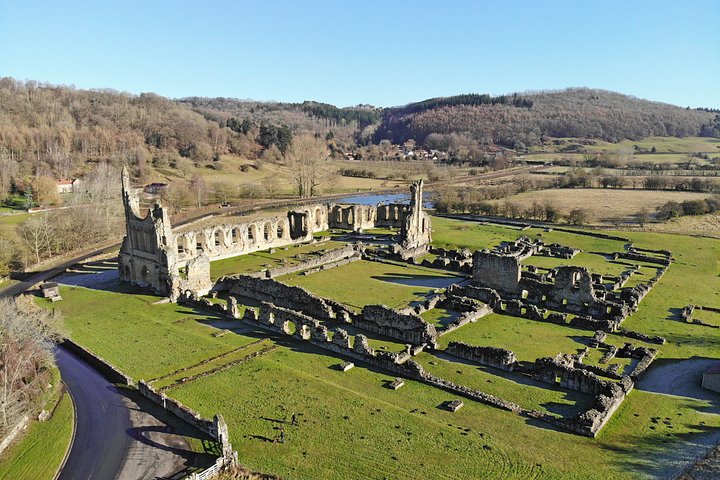 Naturskønne udsigter over North York Moors, Whitby Abbey og North Yorkshire Moors Railway, foto 7 | wizardtrip