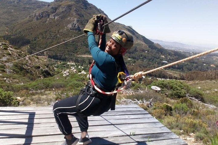 Ervaar een spannende zipline-ervaring met een prachtig uitzicht over Kaapstad, foto 8 | wizardtrip