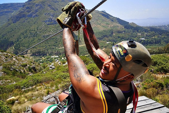 Ervaar een spannende zipline-ervaring met een prachtig uitzicht over Kaapstad, foto 19 | wizardtrip