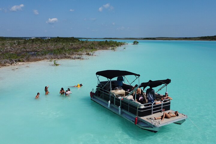 Pontoon Tour - Visit the Pirate Channel, Cenotes and Islands. | wizardtrip