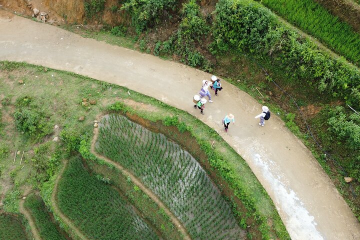 Vandreeventyr gennem risterrasser og etniske landsbyer i Sapa, Vietnam, foto 17 | wizardtrip