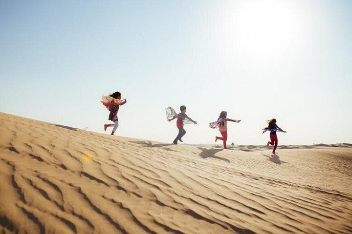 Morning desert safari in Dubai with quad biking, sandboarding, and camel rides on red dunes, photo 12 | wizardtrip