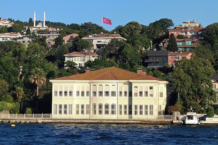 Naturskønt bådkrydstogt på Istanbuls Bosporus-stræde, der viser ikoniske vartegn, foto 16 | wizardtrip