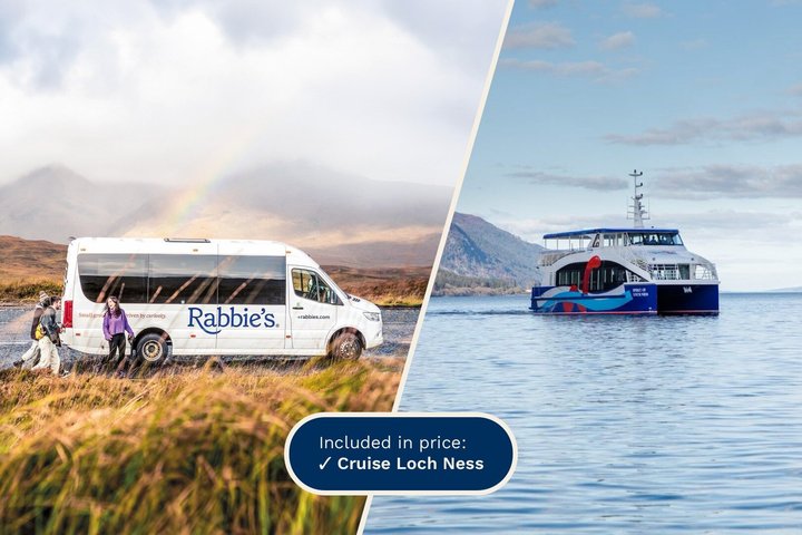 Excursion d'une journée au Loch Ness et dans les Highlands au départ de Glasgow avec croisière | wizardtrip