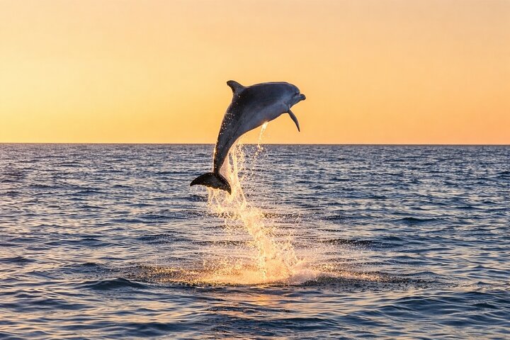 Delfinsafari i Destin, Florida, med katamaran og marint liv, foto 6 | wizardtrip