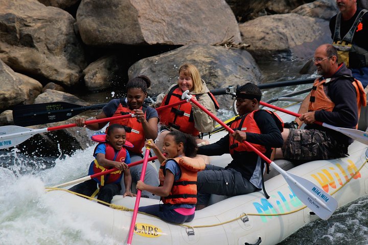 Disfruta de un pintoresco recorrido de rafting de medio día por el río Animas Inferior en Durango, Colorado, con rápidos emocionantes y hermosas vistas, foto 10 | wizardtrip