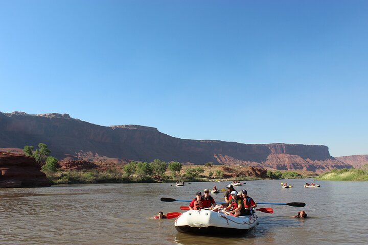 Moab : Randonnée rafting demi-journée sur le fleuve Colorado | wizardtrip