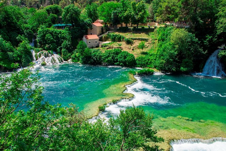 Day trip to Krka Waterfalls from Split, Croatia, featuring stunning cascades and natural landscapes, photo 9 | wizardtrip