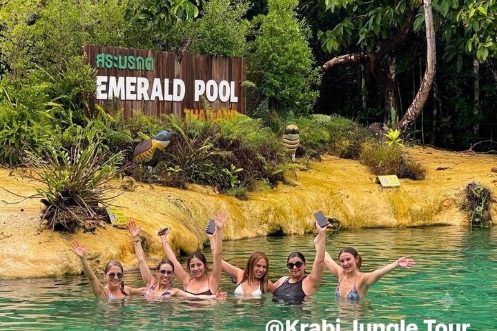 Krabi Dschungeltour mit heißen Quellen, Smaragdpool und Tigerhöhlentempel, Foto 12 | wizardtrip