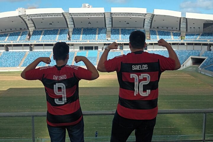 Guided tour of Arena das Dunas, a World Cup stadium in Natal, Brazil, including field and locker room access, photo 7 | wizardtrip