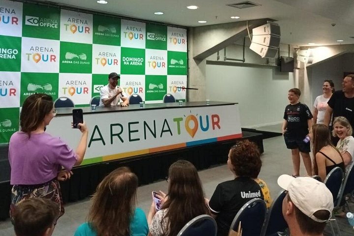 Guided tour of Arena das Dunas, a World Cup stadium in Natal, Brazil, including field and locker room access, photo 8 | wizardtrip