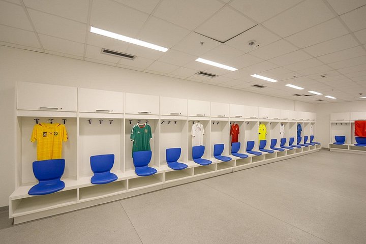 Guided tour of Arena das Dunas, a World Cup stadium in Natal, Brazil, including field and locker room access, photo 18 | wizardtrip