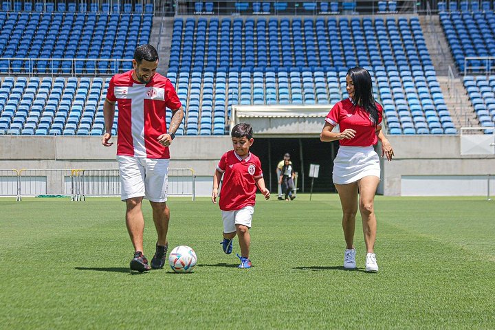 Guided tour of Arena das Dunas, a World Cup stadium in Natal, Brazil, including field and locker room access, photo 24 | wizardtrip