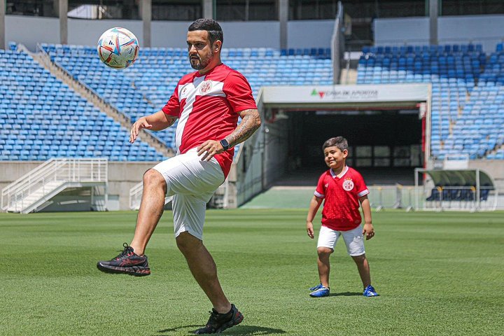 Guided tour of Arena das Dunas, a World Cup stadium in Natal, Brazil, including field and locker room access, photo 31 | wizardtrip