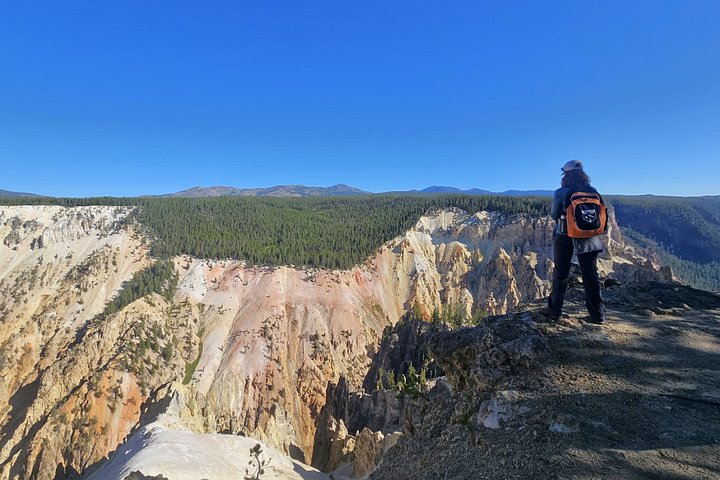 Randonnée guidée dans le Grand Canyon du Yellowstone, avec des cascades spectaculaires, des canyons colorés et des paysages variés, photo 11 | wizardtrip