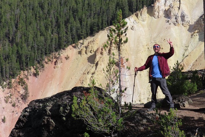 Randonnée guidée dans le Grand Canyon du Yellowstone, avec des cascades spectaculaires, des canyons colorés et des paysages variés, photo 19 | wizardtrip