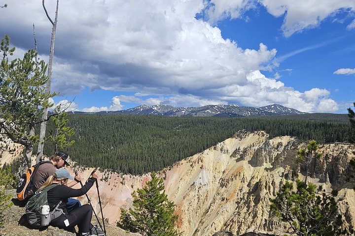 Randonnée guidée dans le Grand Canyon du Yellowstone, avec des cascades spectaculaires, des canyons colorés et des paysages variés, photo 22 | wizardtrip