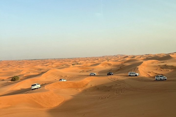 Sperimenta un emozionante safari nel deserto di Dubai con dune bashing, giri in cammello e cena BBQ, foto 18 | wizardtrip
