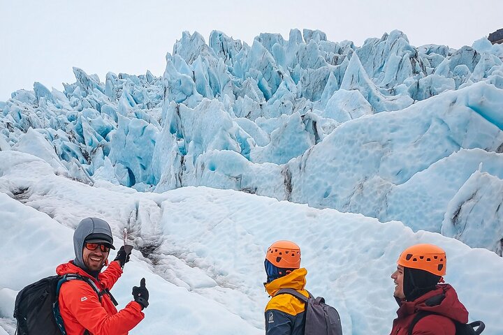 Caminhada guiada no glaciar numa língua do Vatnajökull, o maior glaciar da Europa, a partir de Skaftafell, Islândia, foto 6 | wizardtrip