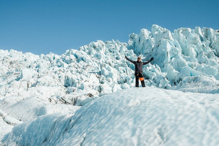 Caminhada guiada no glaciar numa língua do Vatnajökull, o maior glaciar da Europa, a partir de Skaftafell, Islândia, foto 8 | wizardtrip