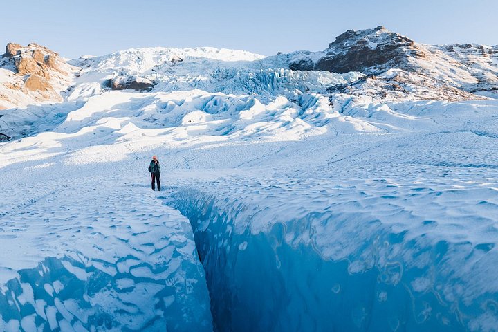 Caminhada guiada no glaciar numa língua do Vatnajökull, o maior glaciar da Europa, a partir de Skaftafell, Islândia, foto 9 | wizardtrip
