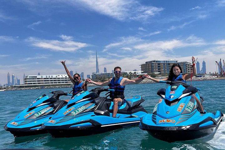 Oplev en spændende jetski-tur i Dubai, kør forbi ikoniske vartegn som Burj Al Arab og Atlantis, foto 14 | wizardtrip