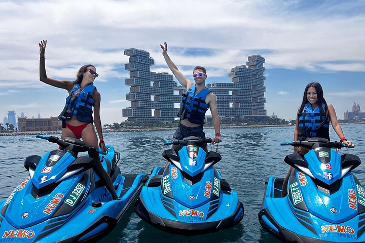 Oplev en spændende jetski-tur i Dubai, kør forbi ikoniske vartegn som Burj Al Arab og Atlantis, foto 17 | wizardtrip