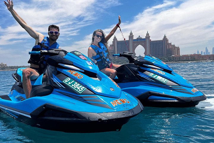 Oplev en spændende jetski-tur i Dubai, kør forbi ikoniske vartegn som Burj Al Arab og Atlantis, foto 32 | wizardtrip