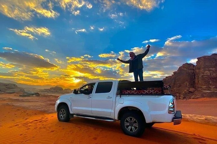 Upplev en heldags jeeputflykt i Wadi Rum, Jordanien, med övernattning i ett beduinläger, foto 25 | wizardtrip