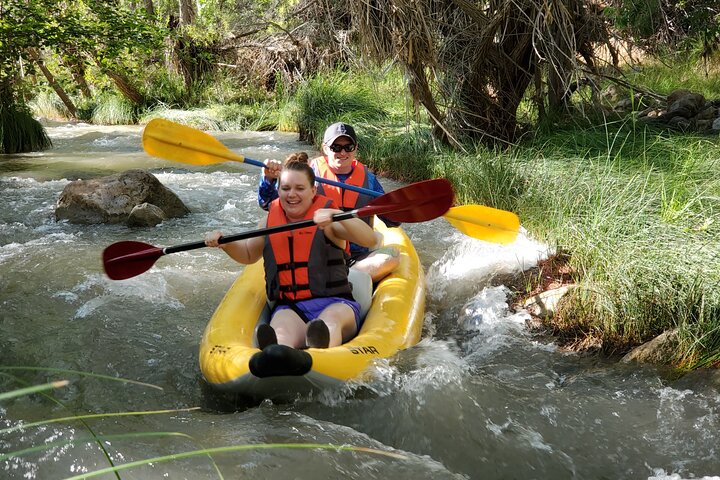 Excursion guidée en kayak sur la pittoresque rivière Verde en Arizona, avec faune et paysages naturels, photo 14 | wizardtrip