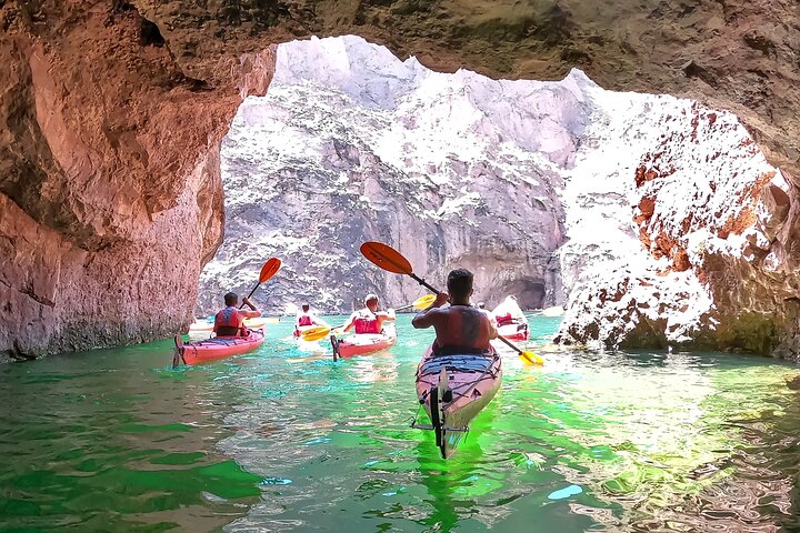 Emerald Cave Kayak Experience with Optional Las Vegas Shuttle | wizardtrip