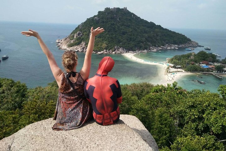 Aventura completa de snorkel en Koh Tao, Tailandia, con barco, arrecifes y vistas de la isla, foto 12 | wizardtrip