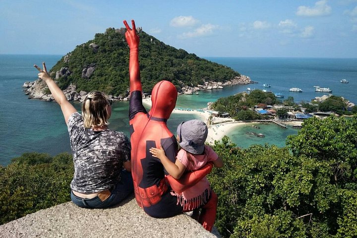 Aventura completa de snorkel en Koh Tao, Tailandia, con barco, arrecifes y vistas de la isla, foto 14 | wizardtrip