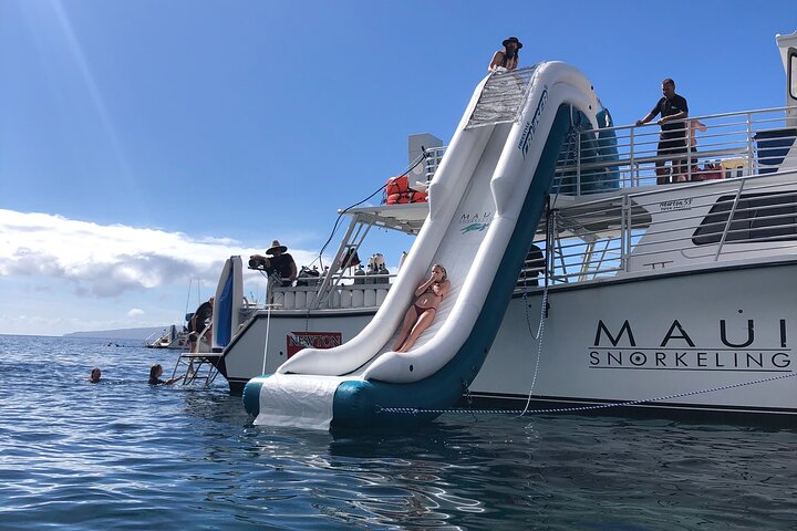 Snorkelavontuur op Maui met waterglijbaan en uitzicht op zeeleven, foto 6 | wizardtrip