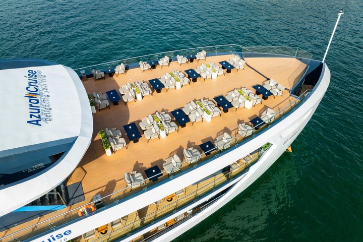 Luksuscruise som navigerer gjennom de fantastiske kalksteinskarstene i Ha Long og Lan Ha Bay, Vietnam, foto 14 | wizardtrip