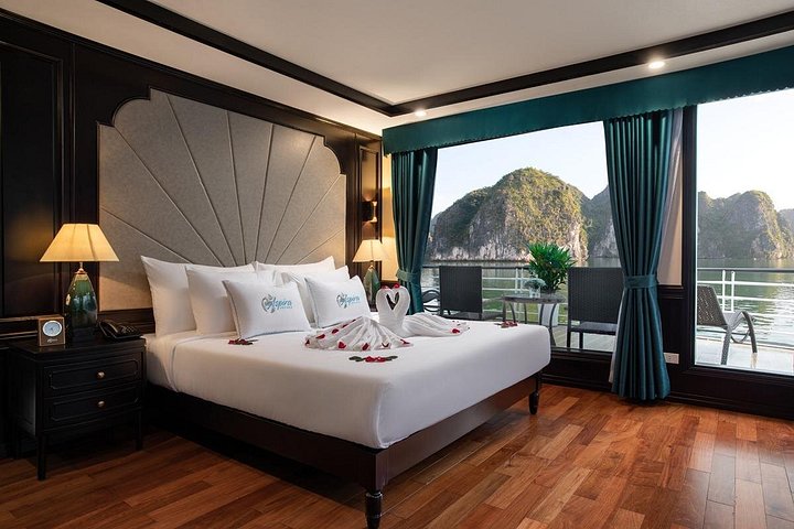 Lussuosa crociera notturna nella baia di Ha Long, Vietnam, con paesaggi mozzafiato e attività a bordo, foto 17 | wizardtrip
