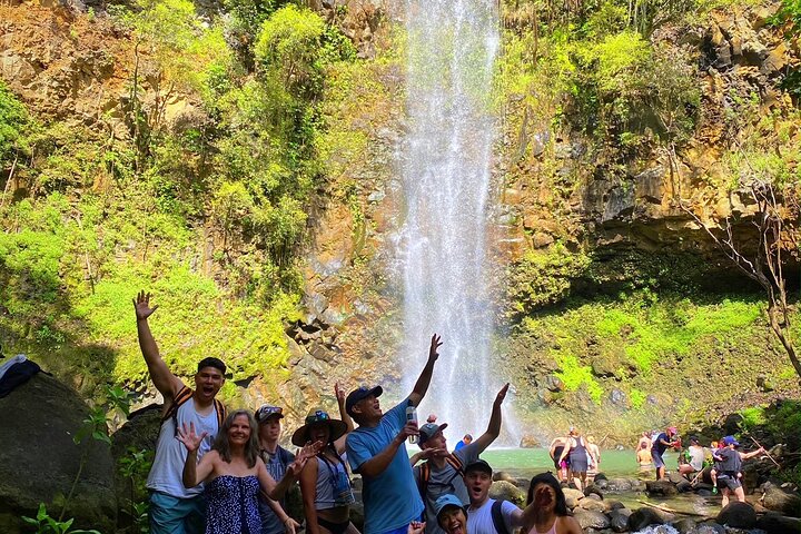 Guidet kajakk- og fottureventyr til Secret Falls på Kauai, som utforsker Wailua River-dalen, foto 11 | wizardtrip