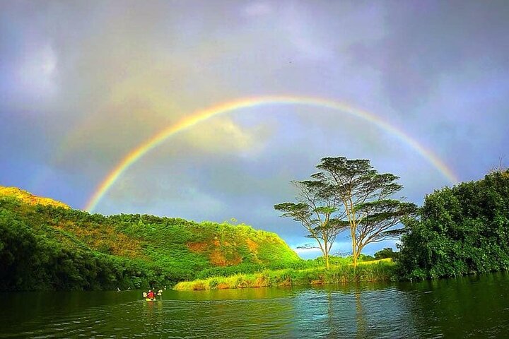 Guidet kajakk- og fottureventyr til Secret Falls på Kauai, som utforsker Wailua River-dalen, foto 15 | wizardtrip