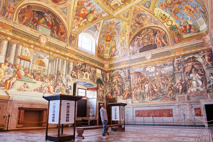 Guidad tur i Vatikanmuseerna, Sixtinska kapellet och Peterskyrkan i Rom, foto 9 | wizardtrip