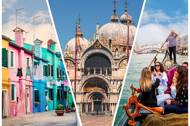 St. Mark's, Doge's Palace & Gondola Ride with Murano and Burano | wizardtrip