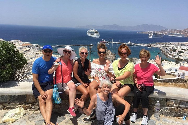 En guidet halvdagstur til Mykonos øy og by, som viser strender, landsbyer og ikoniske landemerker, foto 19 | wizardtrip