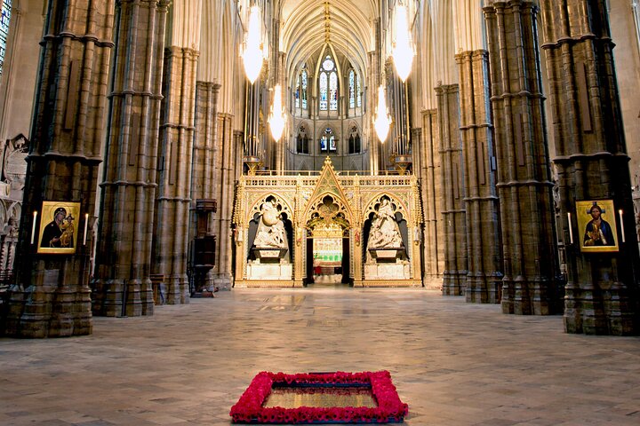 Guidet rundvisning i Westminster Abbey i London, der viser dens historiske og arkitektoniske betydning, foto 7 | wizardtrip