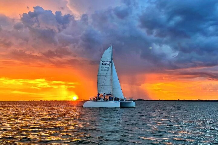 Disfruta de un hermoso crucero al atardecer en catamarán en Fort Myers, Florida, foto 13 | wizardtrip