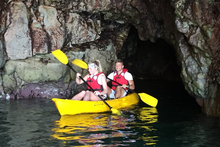 Tour en kayak y snorkel a la Cova Tallada cerca de Benidorm, España, foto 19 | wizardtrip