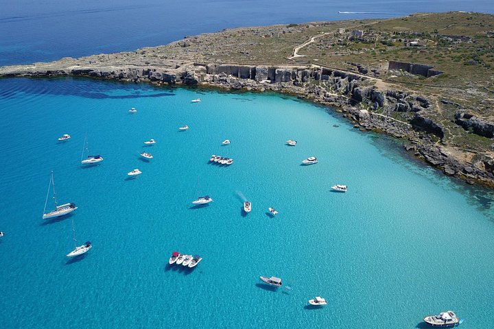 Excursion en bateau explorant les îles Égades de Favignana et Levanzo depuis Trapani, Sicile, photo 18 | wizardtrip