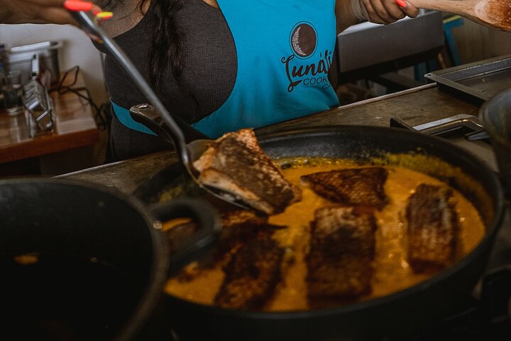 Aula de culinária colombiana prática em Cartagena com um chef local, preparando pratos tradicionais, foto 29 | wizardtrip
